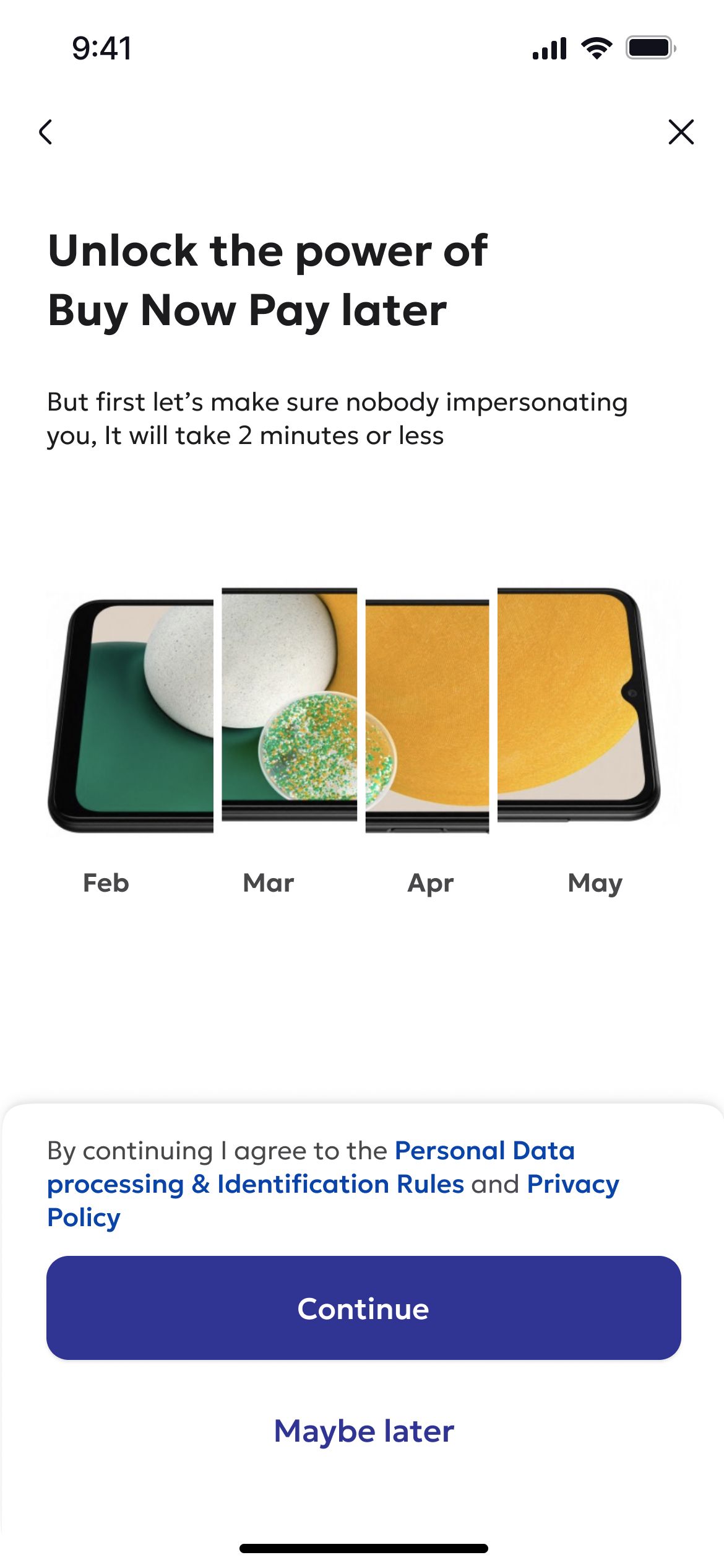 Golden Flow screen: unlock the power of Buy Now Pay Later