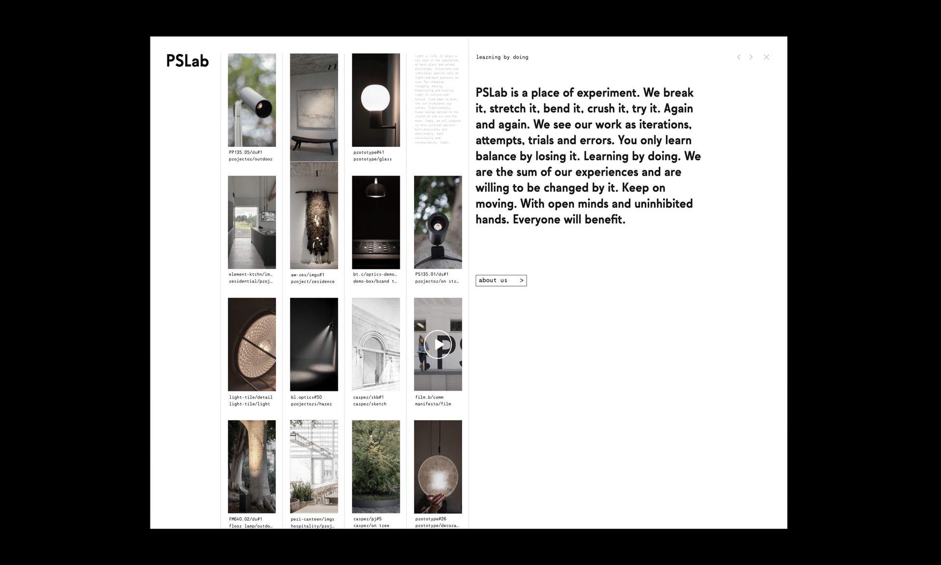 PSLAB Website Uplift — text